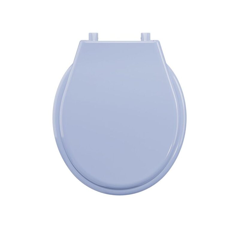 Asiento Tapa Inodoro Basic Redondo Azul