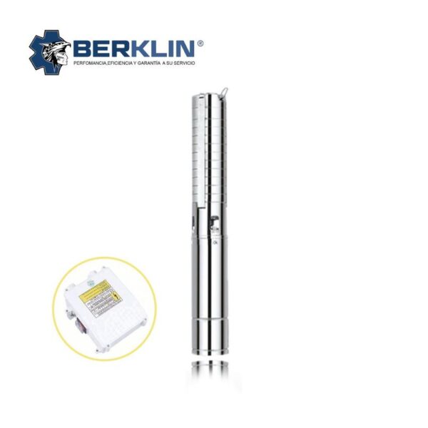 BOMBA SUMERGIBLE PARA POZO PROFUNDO DE 2 HP 220V – 2¨ ACERO