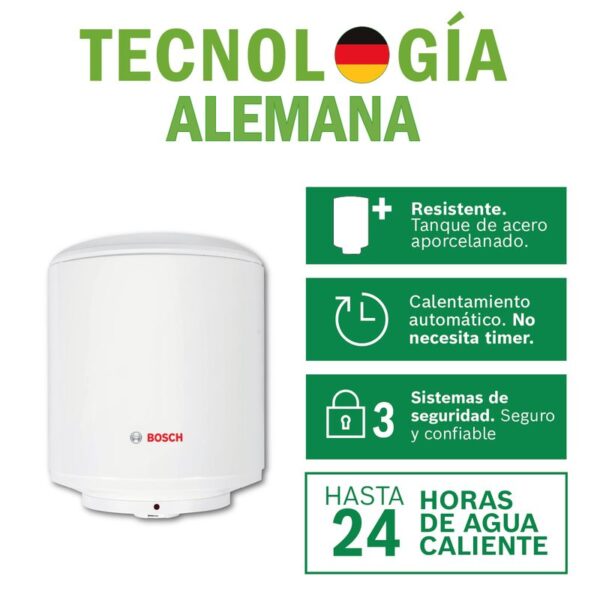 Terma Eléctrica Comfort 50L + Kit de Instalación