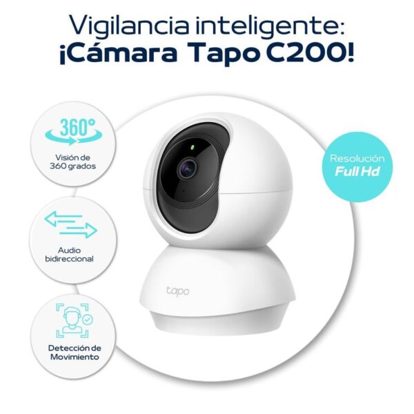 Cámara de seguridad para interiores Full-HD Tapo-C200 – Tp-Link