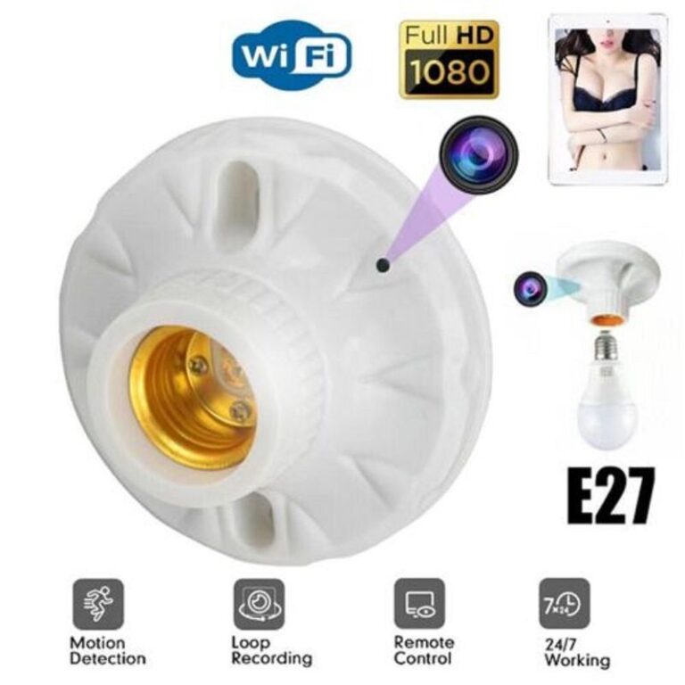 SOCKET ESPIA CAMARA WI FI