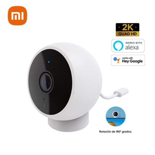 Camara Mi Home 2K Magnetic Mount – Visión Nocturna Wifi Altavoz App