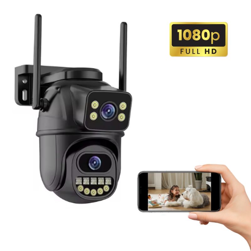 Camara De seguridad Smart Ip Wifi Doble Lente 4k Ultra Hd Camara De seguridad Smart Ip Wifi Doble Lente 4k Ultra Hd
