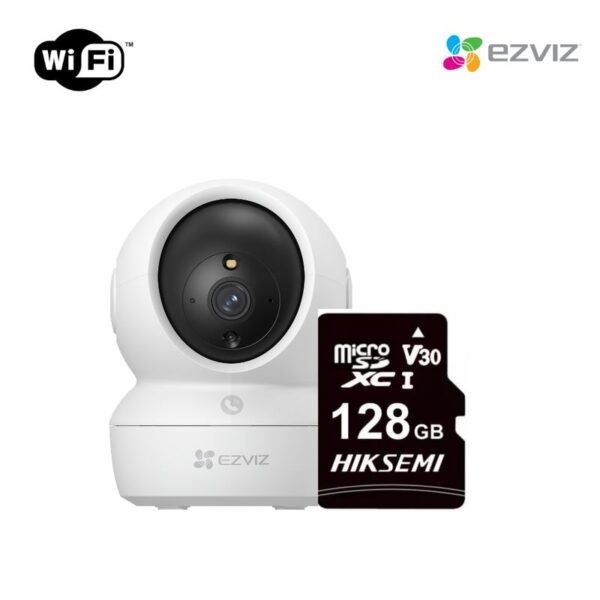 Cámara de seguridad inteligente para interiores C6N Full Hd + SD 128 GB