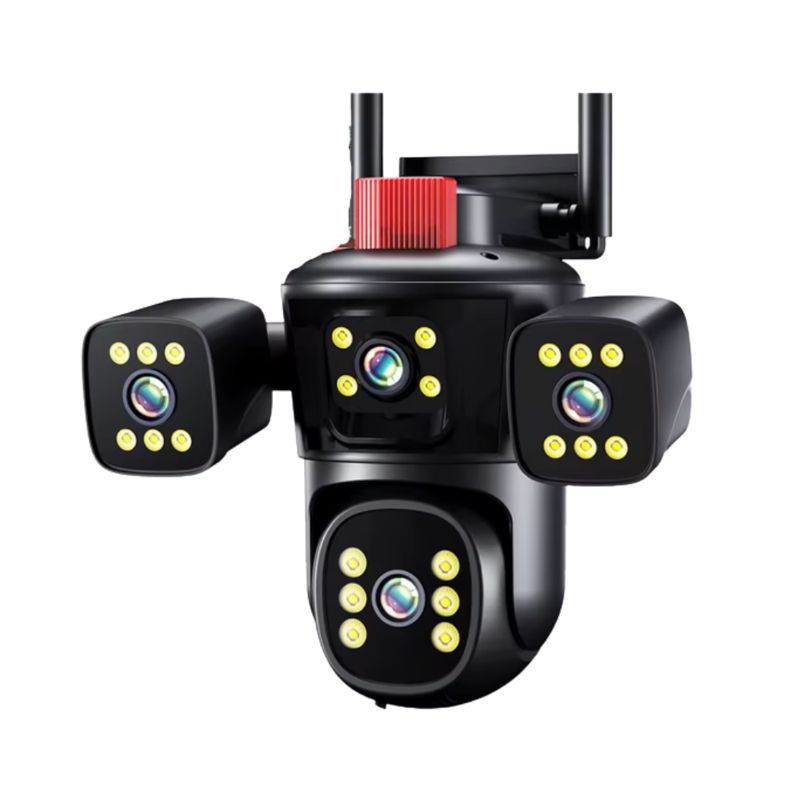 Camara de Seguridad Vigilancia Externa 4 Lentes Inalambrica Vision Nocturna Camara de Seguridad Vigilancia Externa 4 Lentes Inalambrica Vision Nocturna