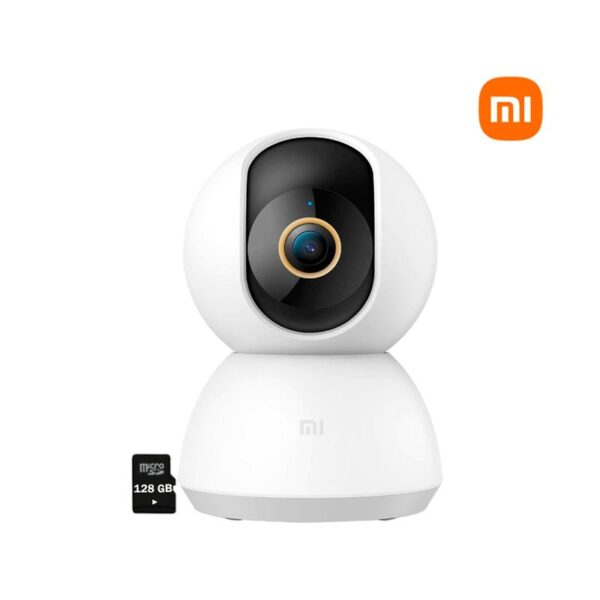 Cámara Seguridad C300 Wi-Fi 2K 3MP Gira 360º + Micro SD 128GB