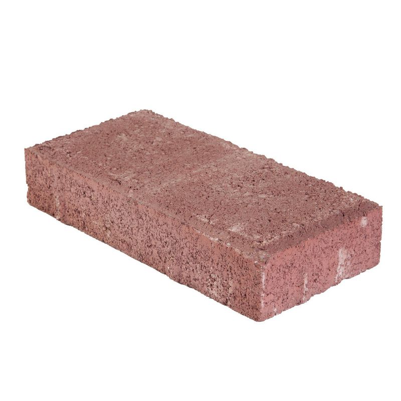 Adoquín Rectangular Koncreto® Rojo 10x20x4cm Adoquín Rectangular Koncreto® Rojo 10x20x4cm