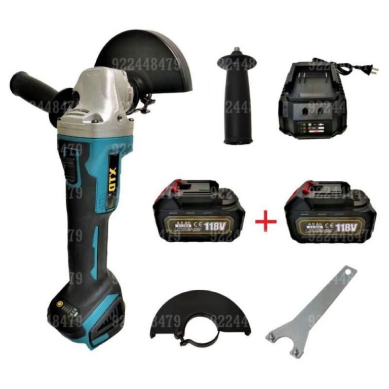 AMOLADORA ANGULAR INALÁMBRICO CON MOTOR BRUSHLESS