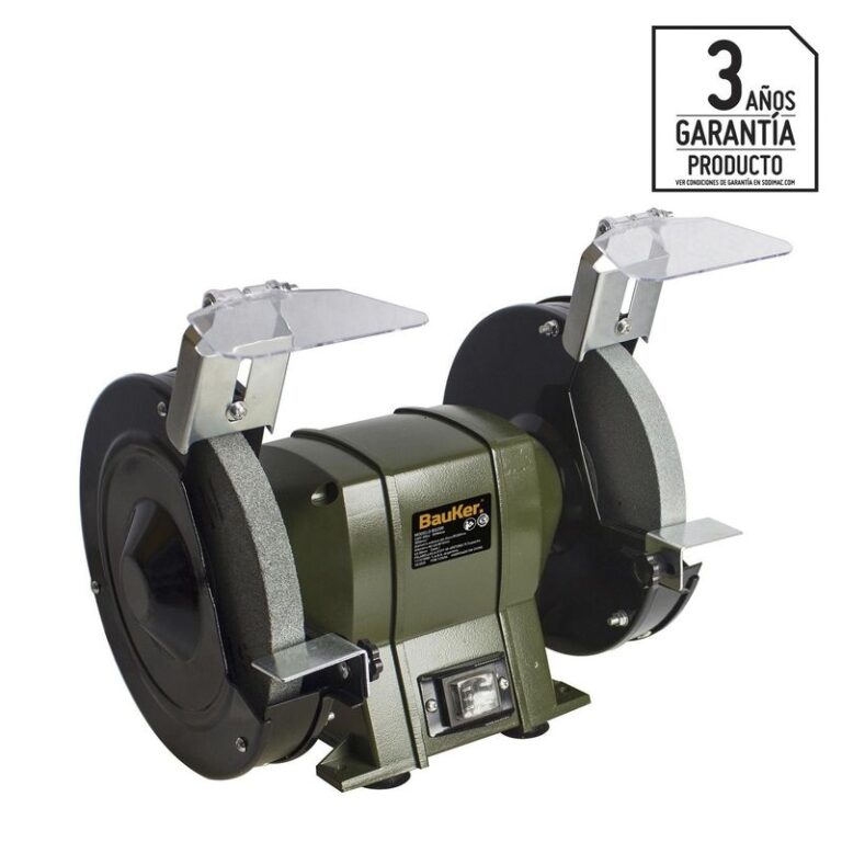 Esmeril de Banco Eléctrico Bauker  8pulgadas 350W