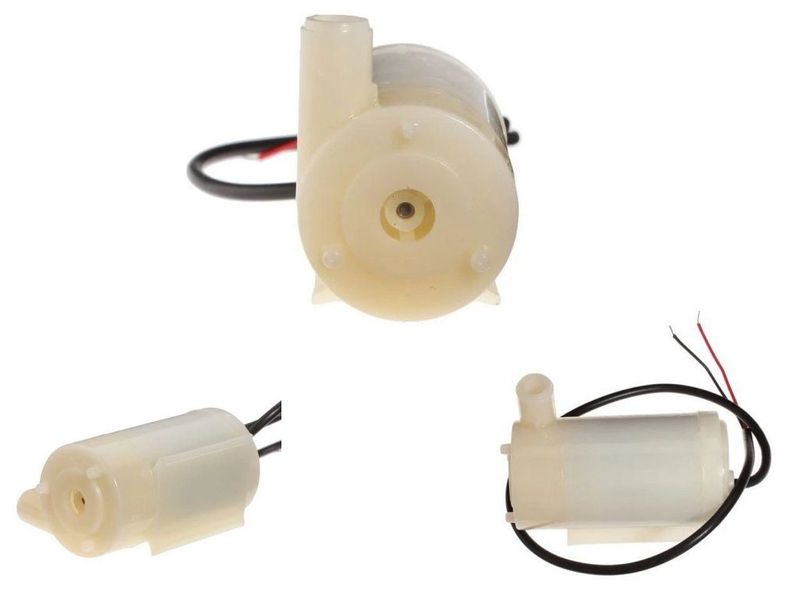 MINI BOMBA AGUA SUMERGIBLE MOTOR SILENCIOSO 3-5v 70-120LH MINI BOMBA AGUA SUMERGIBLE MOTOR SILENCIOSO 3-5v 70-120LH