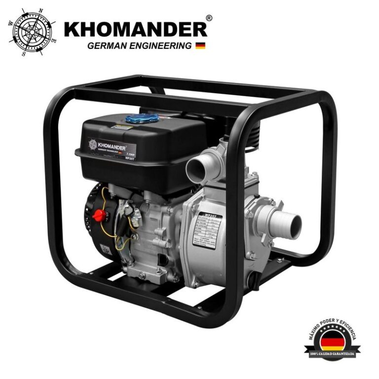 MOTOBOMBA AUTOCEBANTE 2Pulgadas x 2Pulgadas A GASOLINA MOTOR 7.5 HP –