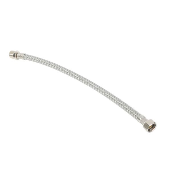 Tubo de Abasto Aluminio 1/2pulgadasx1/2pulgadasx40cm