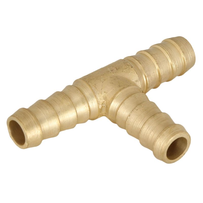 Tee sanitaria 3/8 pulgadas Bronce Manguera Tee sanitaria 3/8 pulgadas Bronce Manguera