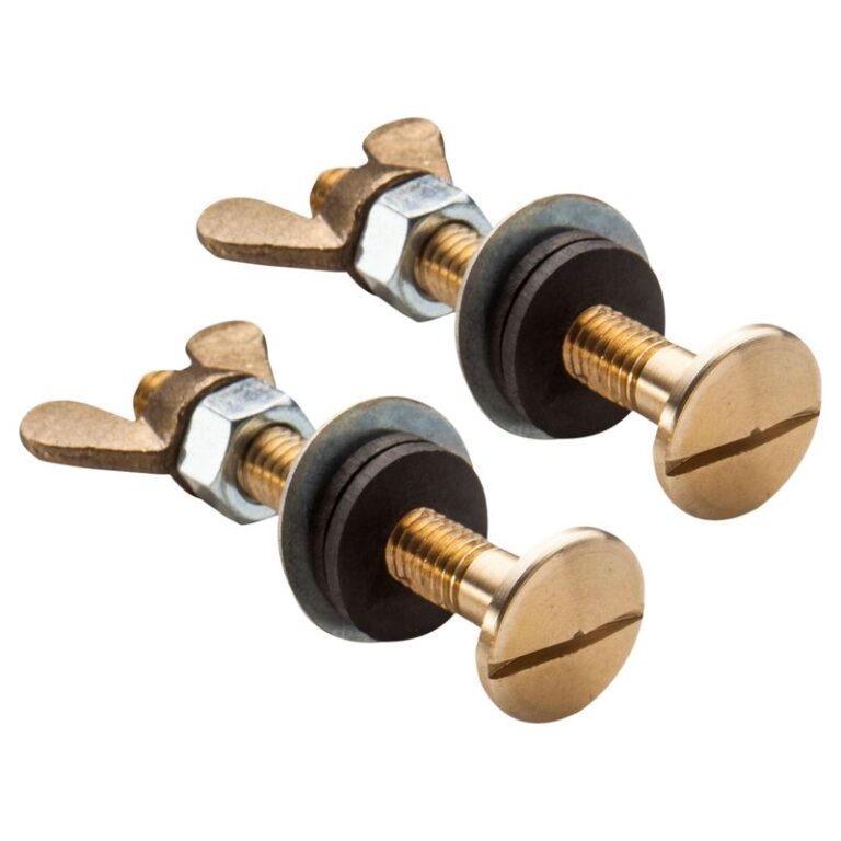 Perno de Anclaje para Inodoro 1/4″x2″ Bronce