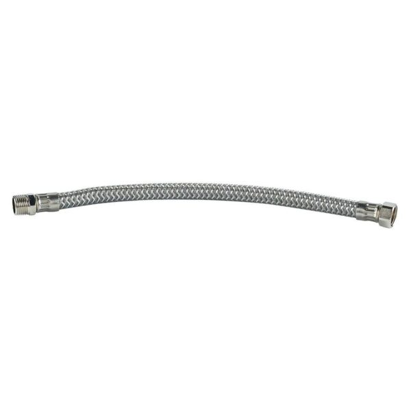 Tubo de Abasto Aluminio 1/2″x1/2″x40cm