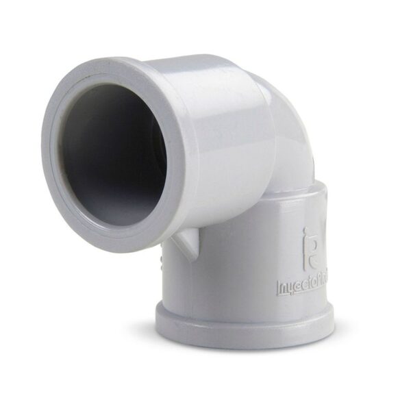 Codo PVC 1/2pulgadas 90° CR
