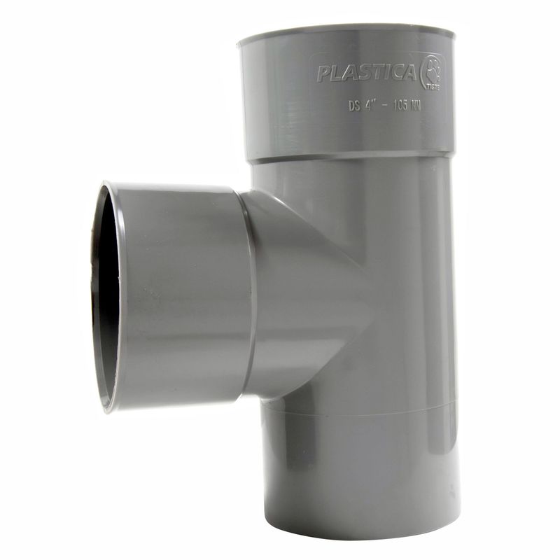 Tee sanitaria 4pulgadas PVC Desagüe Tee sanitaria 4pulgadas PVC Desagüe