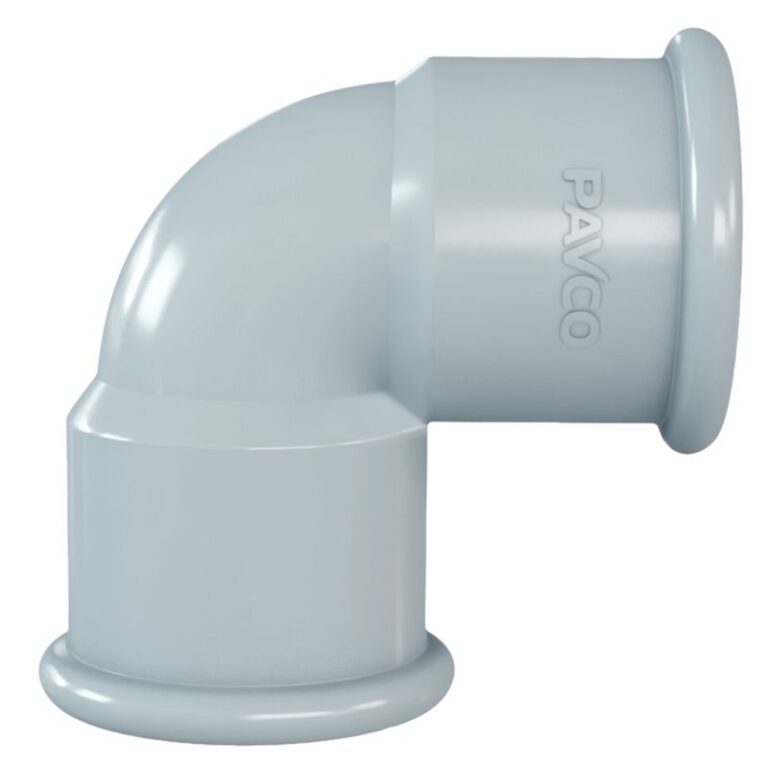 Codo Cachimba PVC 90°x1/2pulgadas