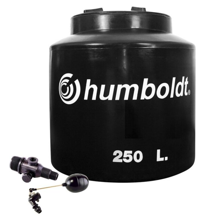 Tanque de agua Negro 250 L + Accesorios