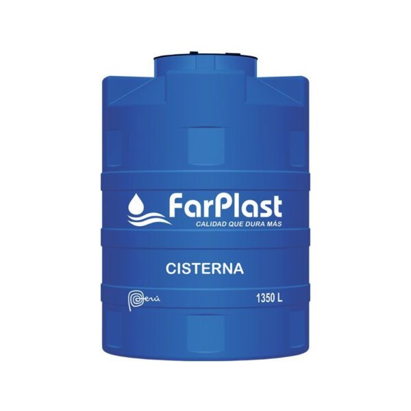 CISTERNA PARA AGUA DE 1350 LTS CON KIT DE ACCESORIOS