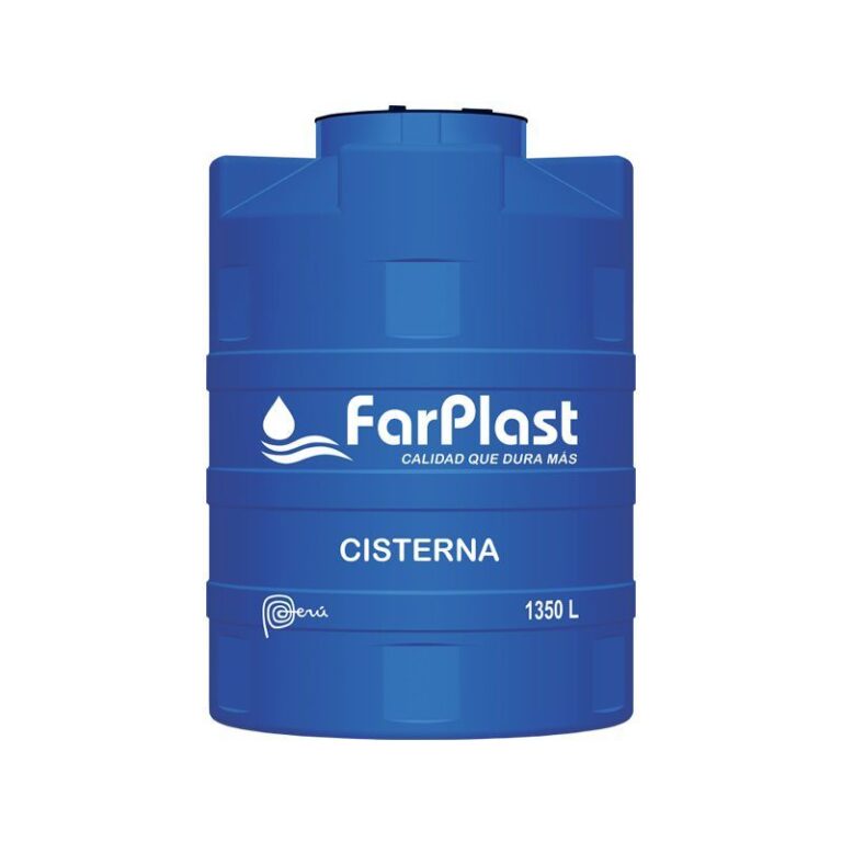 CISTERNA PARA AGUA DE 1350 LTS CON KIT DE ACCESORIOS