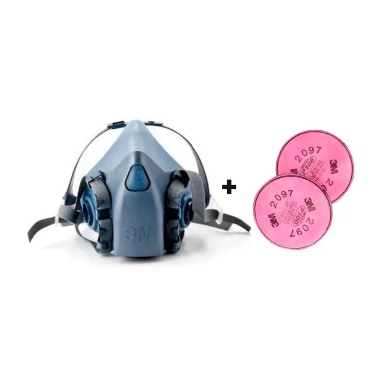 Kit Respirador 3M Reutilizable serie 7503 con Filtros 2097