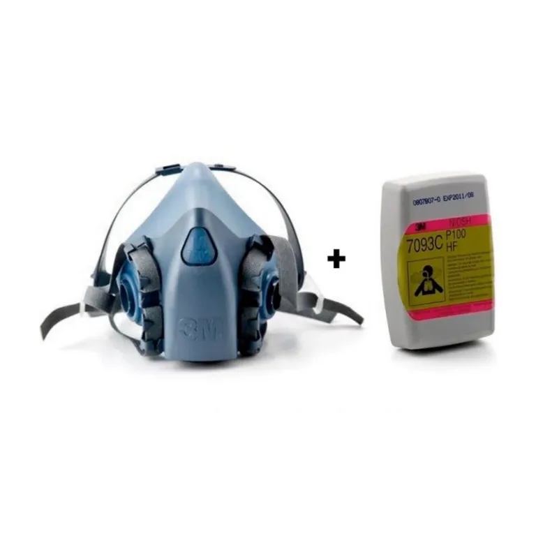Kit Respirador 3M Reutilizable serie 7502 con Filtros 7093C
