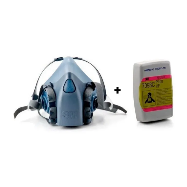 Kit Respirador 3M Reutilizable serie 7501 con Filtros 7093C