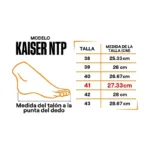 Botin de Seguridad Bata Modelo Kaiser NTP ISO 20345 Talla 41 Negro