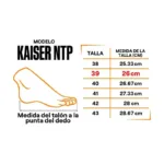 Botin de Seguridad Bata Modelo Kaiser NTP ISO 20345 Talla 39 Negro