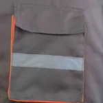 Camisa de Trabajo Drill Tec Plomo Naranja Werken – Talla XL