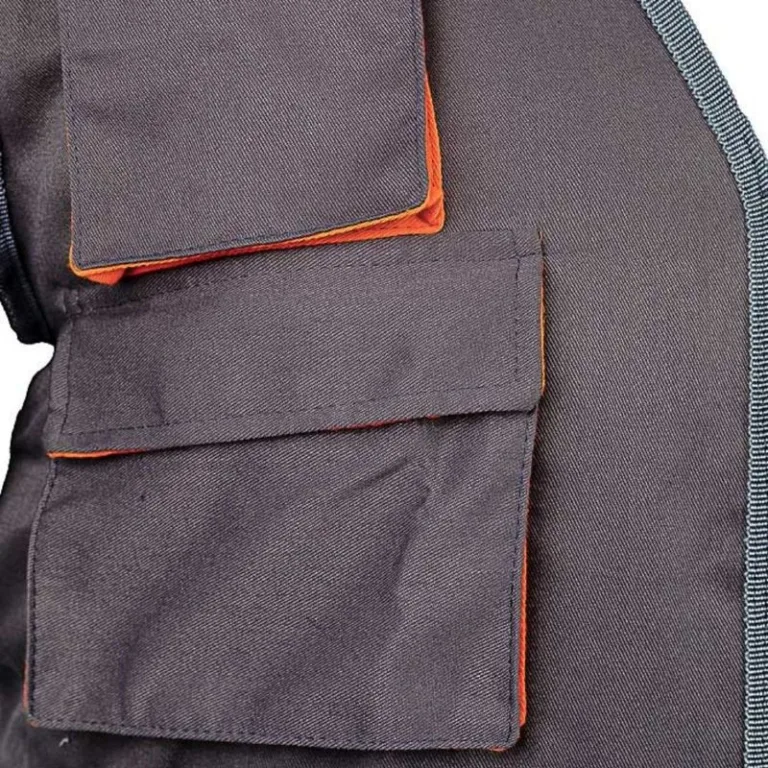 Chaleco de Trabajo Drill Ingeniero Multibolsillo Plomo-naranja Werken – Talla L