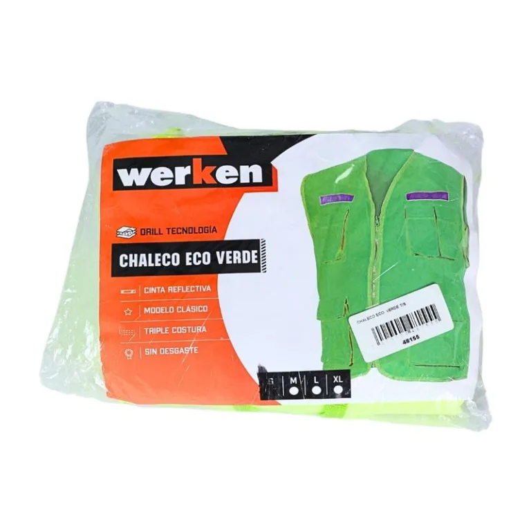 Chaleco Eco Verde Talla: Medium Werken