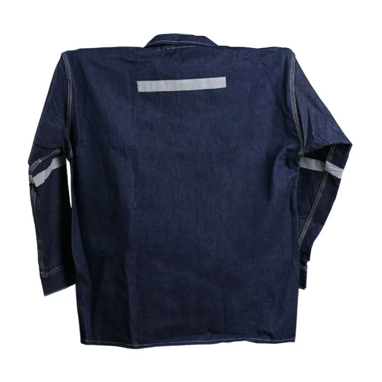 Camisa Denim Werken 100% Algodón con Cinta Reflectiva – Talla: Medium