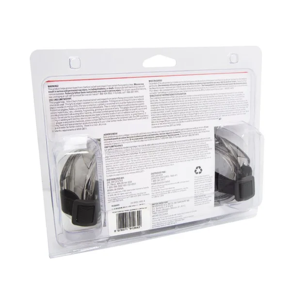 Lentes de seguridad 3M para impactos y químicos 91264