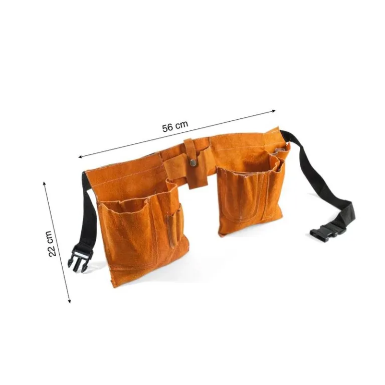 Cinturón porta herramienta Doble bolsillo – 56586