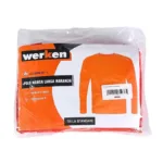 Polo manga larga Naranja Werken