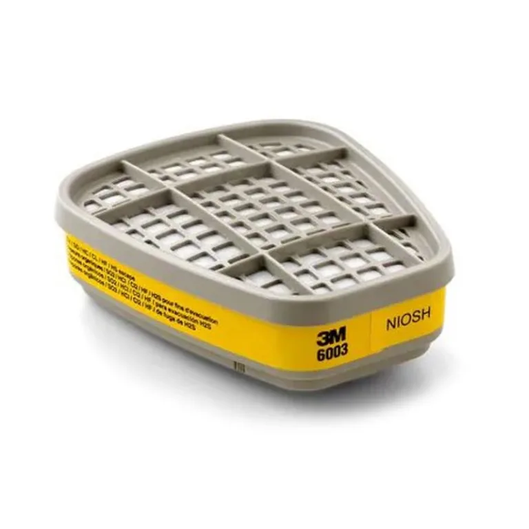 Cartucho 3M 6003 Contra Gases Ácidos y Vap. Orgánicos Par