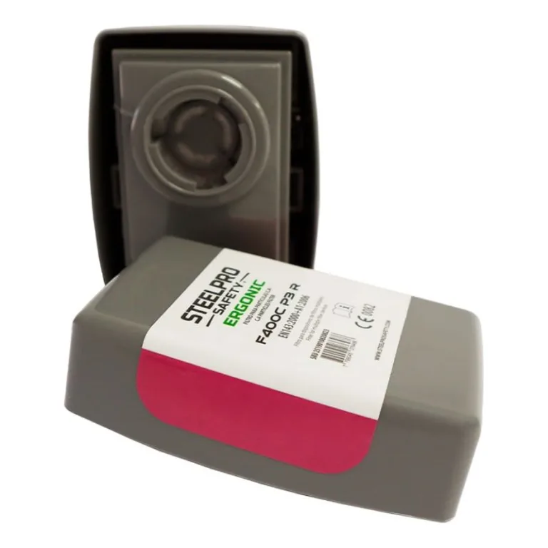 Ergonic Filtro F400C Steelpro P3 R Particulas C/Ca Par (Tipo Cartucho) Pack X 6