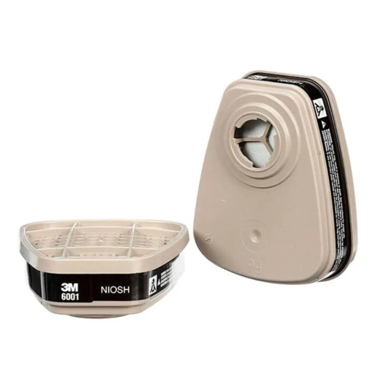 Cartucho 3M Para Vapores Orgánicos 6001 Niosh (1 Par)