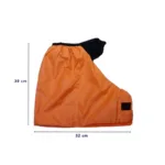 Pack 5 und Cortaviento Taslan Impermeable con forro Polar Estándar Naranja
