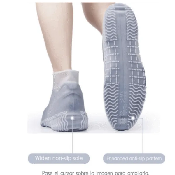 Fundas De Silicona Impermeables Para Zapatos Reutilizables Plegables