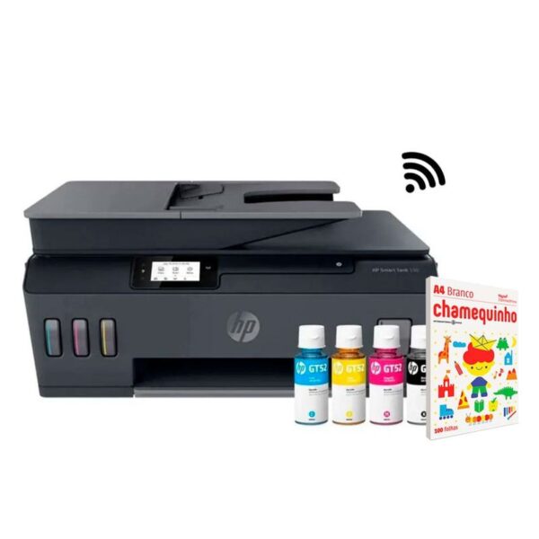 Impresora Multifuncional 530 wifi ADF negro + papel