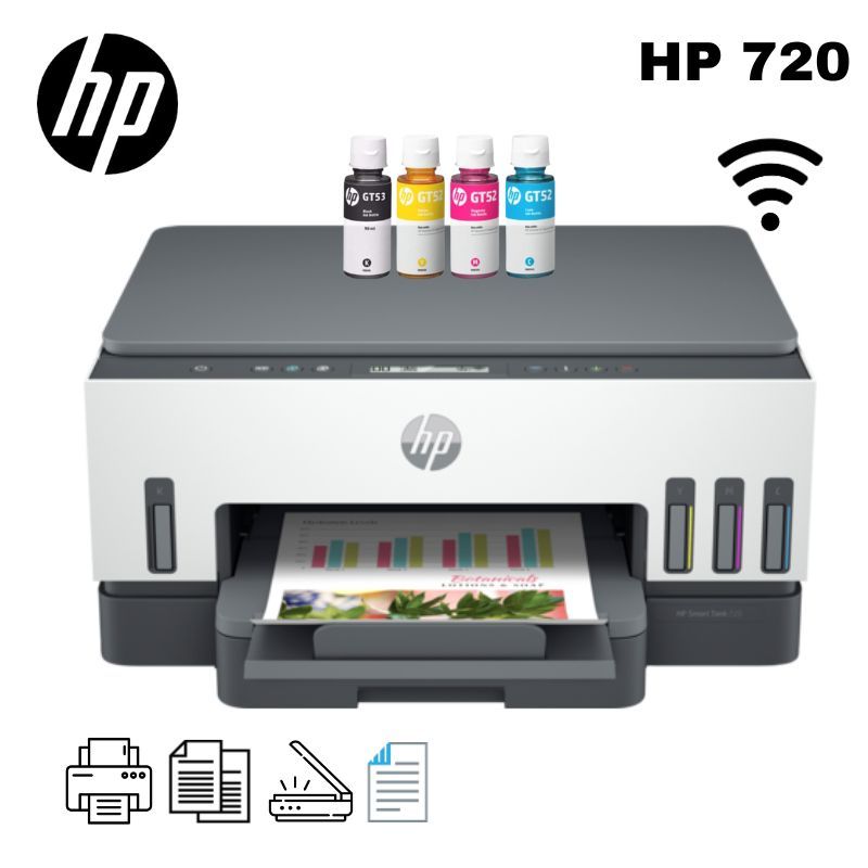 Impresora Multifuncional Smart Tank 720 Wifi Dúplex Impresora Multifuncional Smart Tank 720 Wifi Dúplex