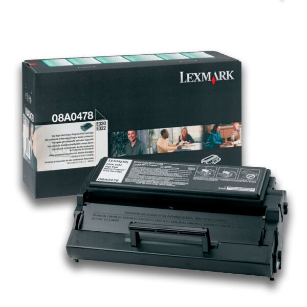 Tóner Lexmark 08A0476 Negro 3,000pag