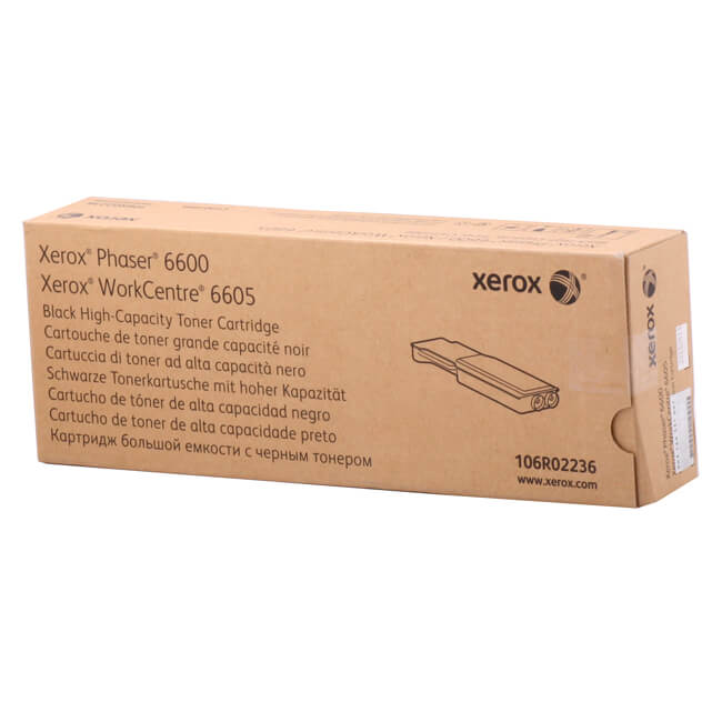 Toner Xerox 106R02236 Negro 8,000 páginas