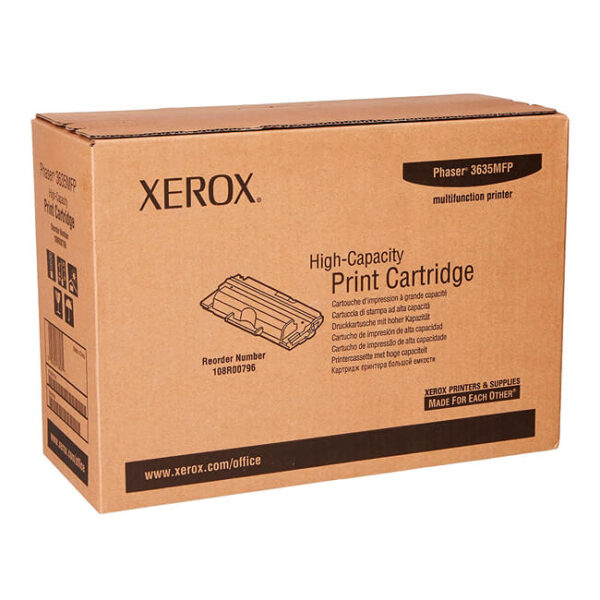 Toner Xerox 108R00796 Negro 10,000 páginas