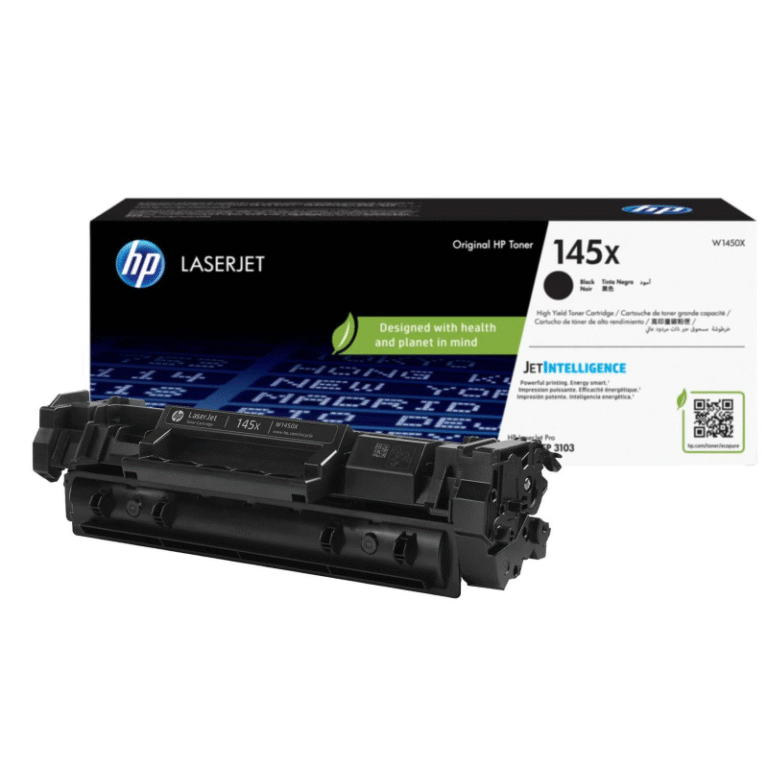 Toner HP W1450X (145X) Negro 3,800 páginas
