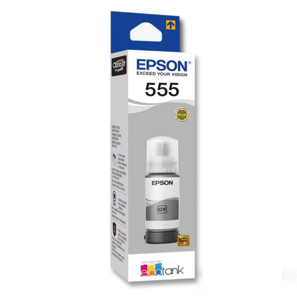 Botella de Tinta Epson T555520 (555) Gris 70ml