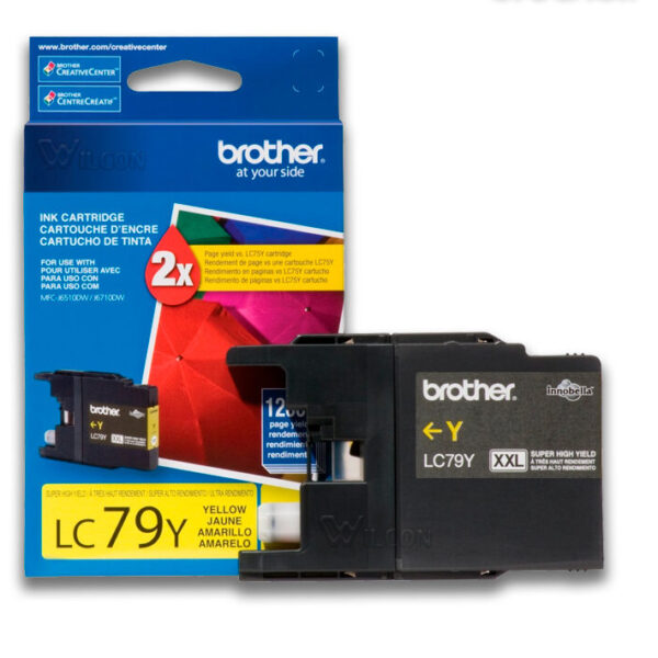 Tinta Brother LC-79Y Yellow 1,200 paginas